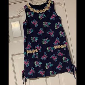 Girls Lilly Pulitzer dress with matching bag
